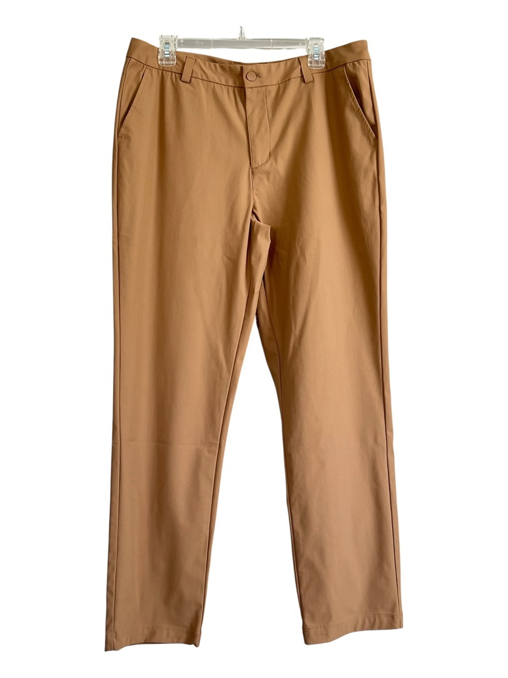 WILLIT Men's Slim Fit Tan Chino Pants Size 35 *altered hem*